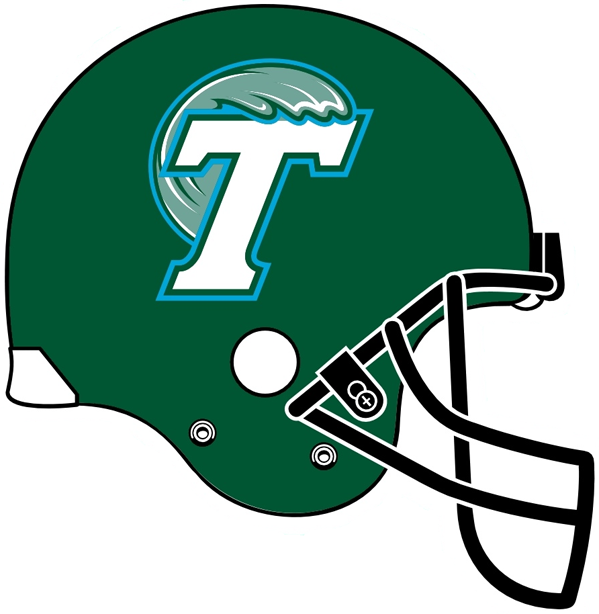 Tulane Green Wave 1998-Pres Helmet Logo iron on transfers for clothing